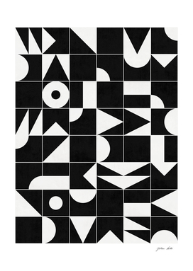 My Favorite Geometric Patterns No.18 - Black
