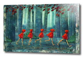 Five Little Red Riding Hoods 1/3