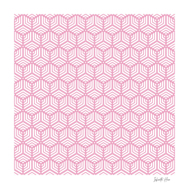 Dark Pink Cubic Hex | Beautiful Interior Design