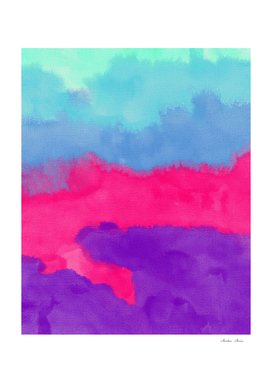 Blue pink and purple gradients