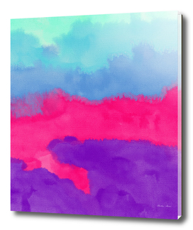 Blue pink and purple gradients