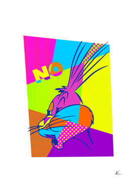 Bugs Bunny | No | Meme | Pop Art