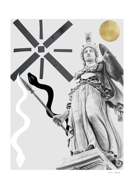 Goddess Athena Finesse #1 #wall #art