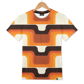 Mid-Century Modern Meets 1970s Orange
