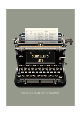 Schindler's List - Alternative Movie Poster