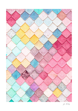 Relaxing Pastel-Textured Pattern