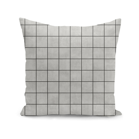 Small Grid Pattern - Grey