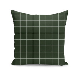 Small Grid Pattern - Deep Green