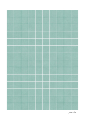 Small Grid Pattern - Light Blue
