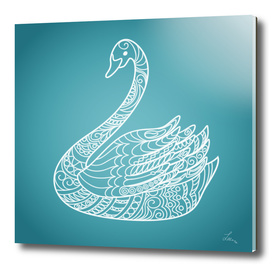 blue swan