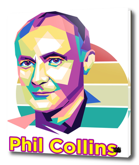 Phil Collins  Punksthetic Fan Art Design