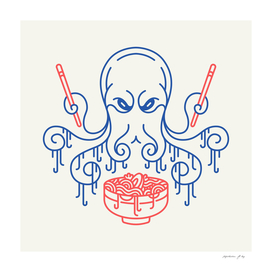 Ramen Octopus 1