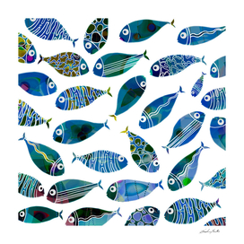 Light blue fish