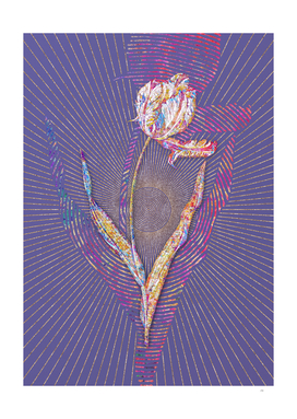 Didier's Tulip Mosaic Botanical Art on Veri Peri
