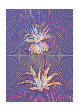Fritillaries Mosaic Botanical Art on Veri Peri