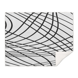 Abstract pattern - black and white,