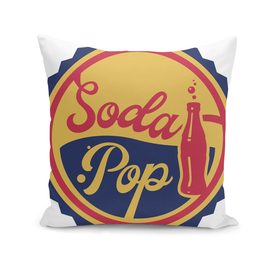 Pop art soda lemon