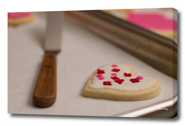 Valentine's Day Cookie Heart