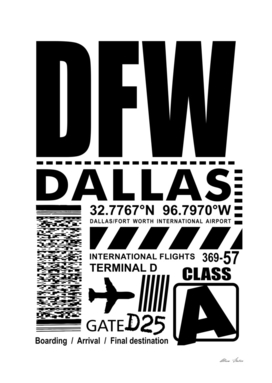 DFW Dallas Fort Worth International Airport
