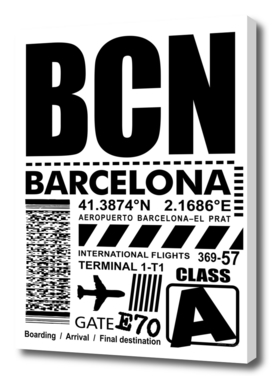 BCN Barcelona El Prat Airport,