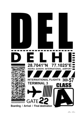 DEL Delhi International Airport