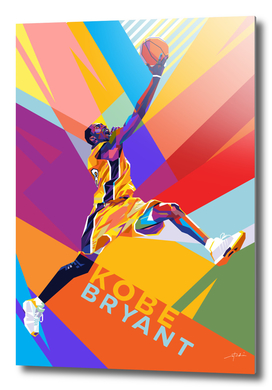Young Kobe Bryant Pop Art