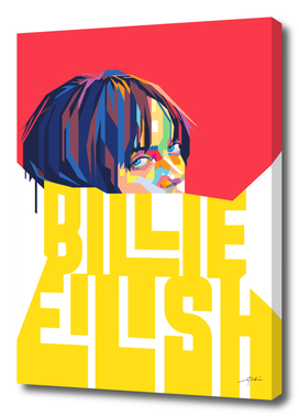 Billie Eilish Dark Pop Art