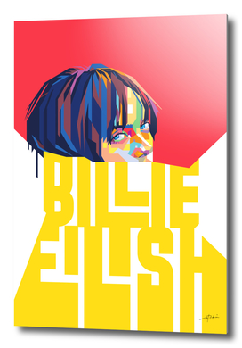Billie Eilish Dark Pop Art