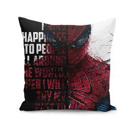 Spiderman Motivation Quote Poster