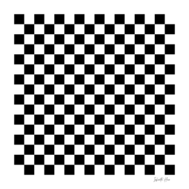 Black Checkerboard | Beautiful Interior Design