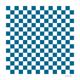 Blue Sapphire Checkerboard | Beautiful Interior Design