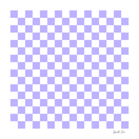 Lavender Blue Checkerboard | Beautiful Interior Design