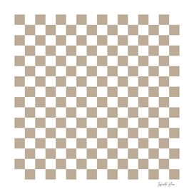 Taupe Checkerboard | Beautiful Interior Design