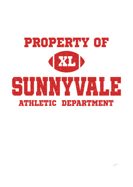 Property Of Sunnyvale Athletic Department