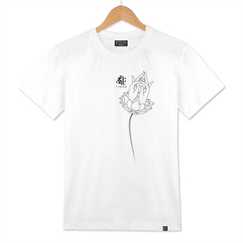 Senju Kannon Bosatsu/ Mudra T-shirt (white)