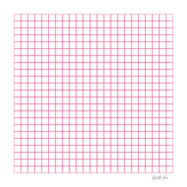 Dark Pink Grid Lines | Beautiful Interior Design
