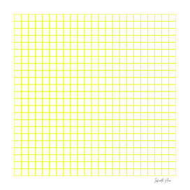 Neon Yellow Grid Lines | Beautiful Interior Design