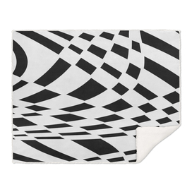 Abstract pattern - black and white.