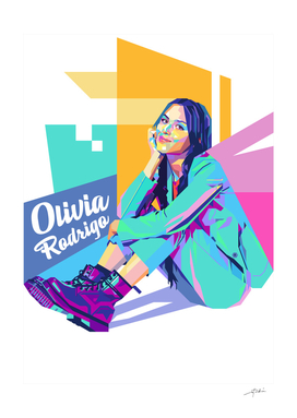 Olivia Rodrigo Pop Art