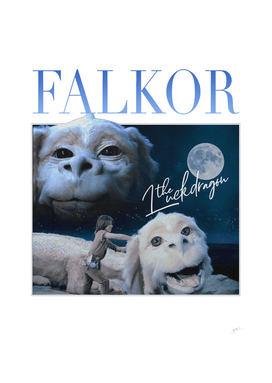 Falkor The NeverEnding Story 90s Vintage