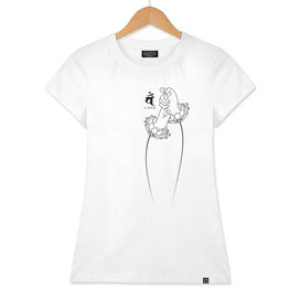 Dainichi Nyorai/ Mudra T-shirt (white)