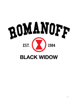 Natasha Romanoff Est 1984 Black Widow