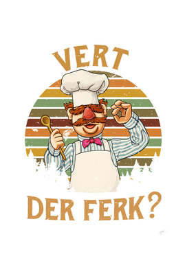 Vert Der Ferk Swedish Chef Vintage