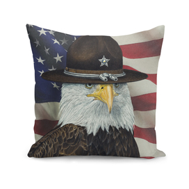 USA sheriff / Bald eagle