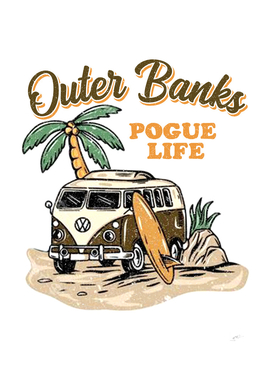 Pogue Life Outer Bank Mini Vans Beach