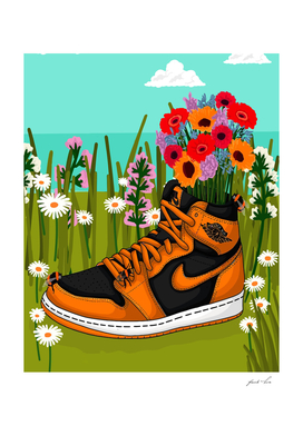 sunflowers x sneakers