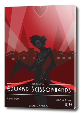 Edward Scissorhands Art Deco Style