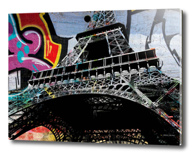 Eiffel Tower Graffiti