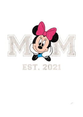 Mom Est 2021 Disney Minnie Lover