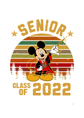 Senior Class Of 2022 Disney Mickey Vintage